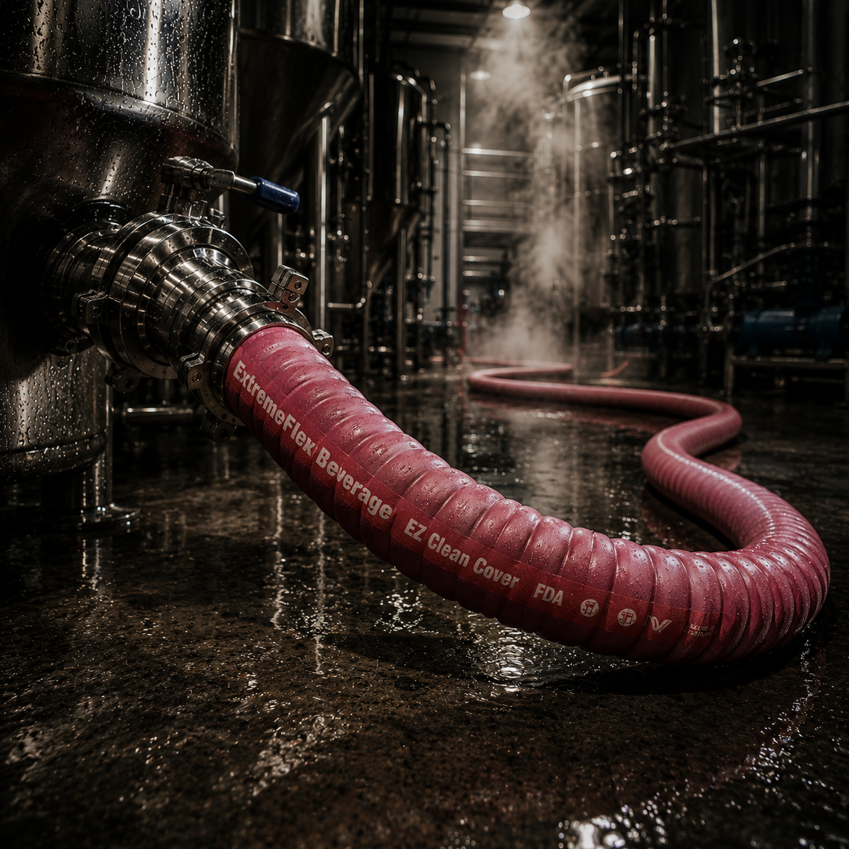 25mm Continental Extremeflex Beverage Brewery Hose (Built to Order)