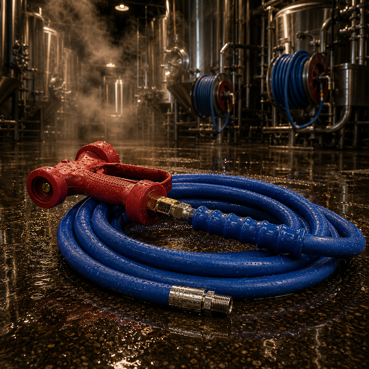 Hot & Cold Water Washdown Hose Assemblies