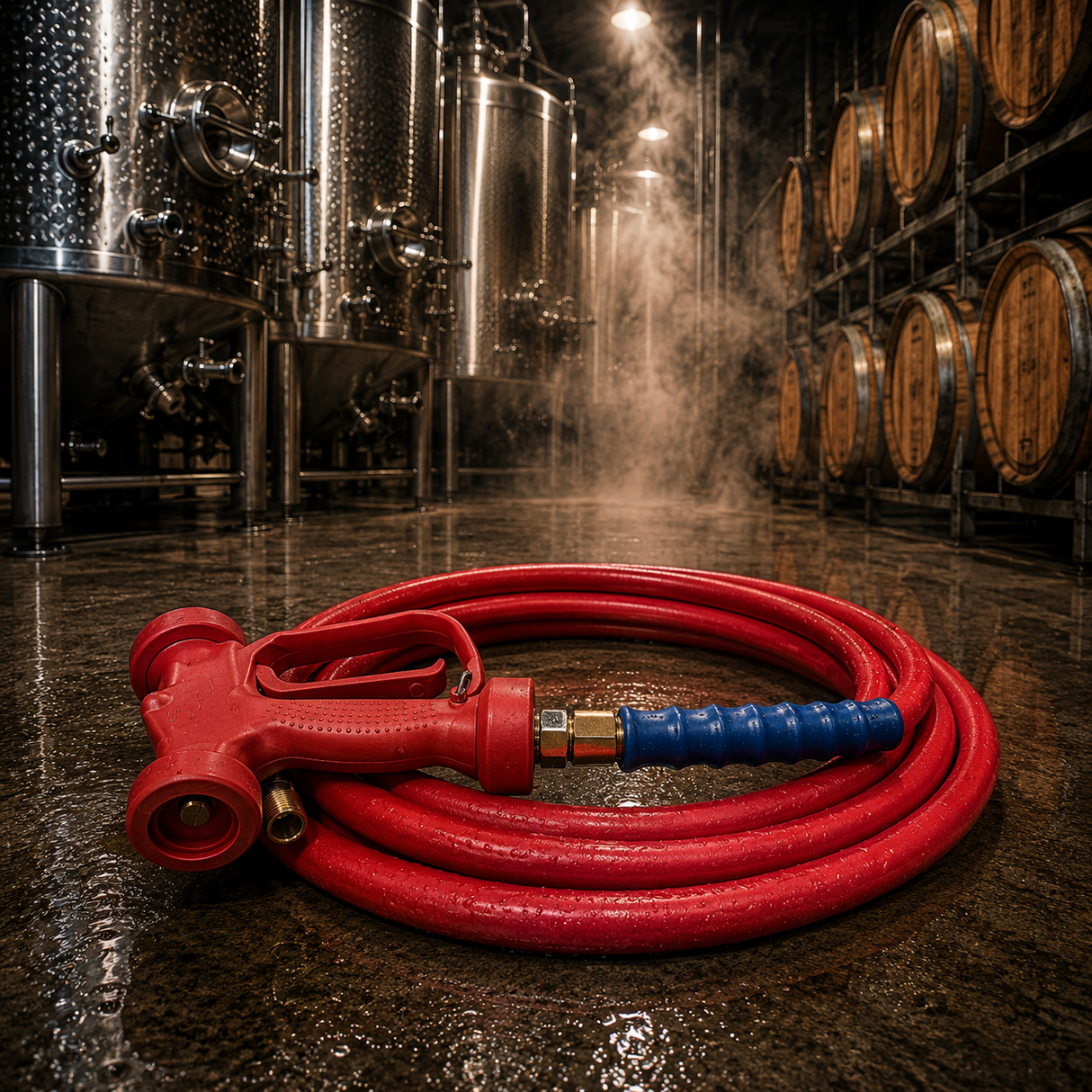 Hot & Cold Water Washdown Hose Assemblies