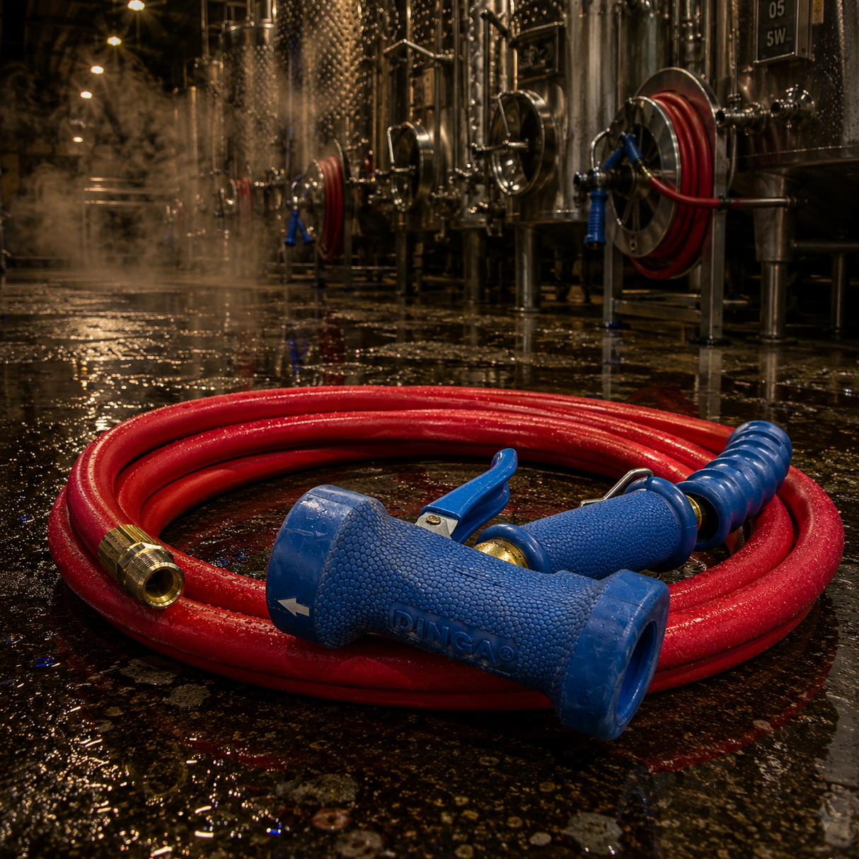 Hot & Cold Water Washdown Hose Assemblies