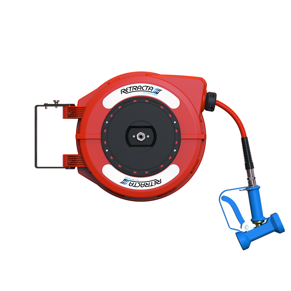 Macnaught Retracta Hot/Cold Washdown Compact Hose Reel