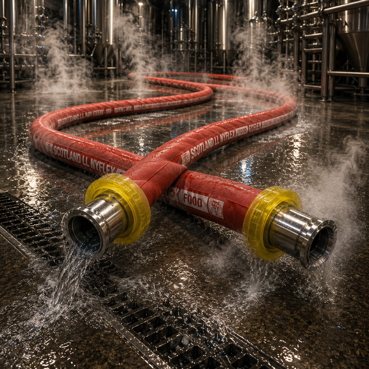 Protective Brewery Hose Bumper Ring Set