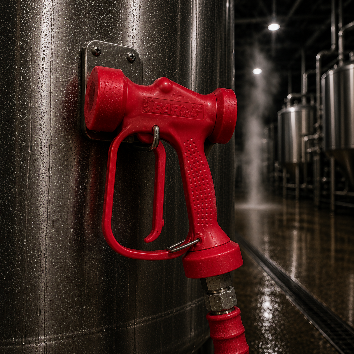 Hot & Cold Water Washdown Guns | Dinga, RB65 & RB35 Industrial Spray Guns
