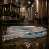 Continental Armorvin HNA Clear PVC Food & Beverage Suction Hose