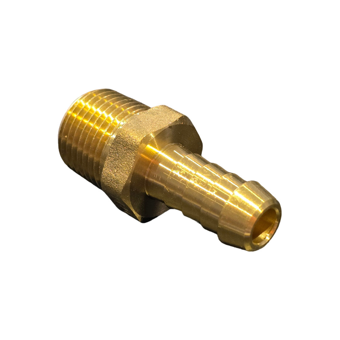 Brass Hosetail BSPT Male Thread