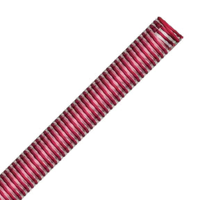 Barfell clear/red suction hose with rigid PVC helix