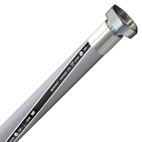 Continental Vintner Lite 25mm winery and beverage hose assembly with 1-inch BSM RJT fittings