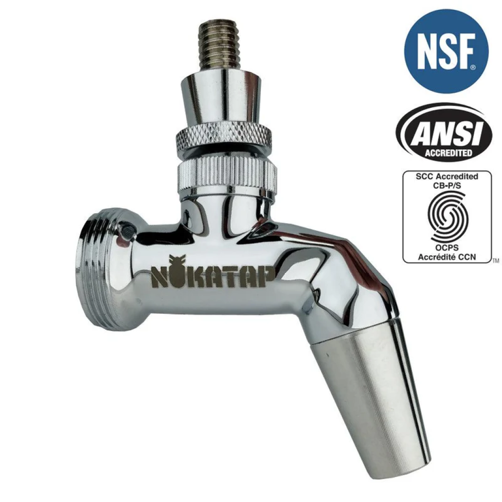 NUKATAP SS BEER TAP WITH AUTO-SHUTOFF