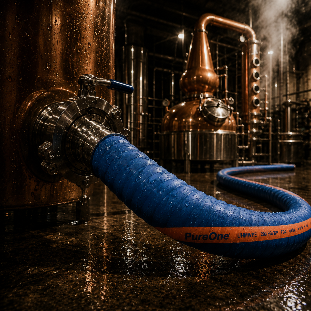 25mm Continental PureOne Distillery Hose (Built to Order)