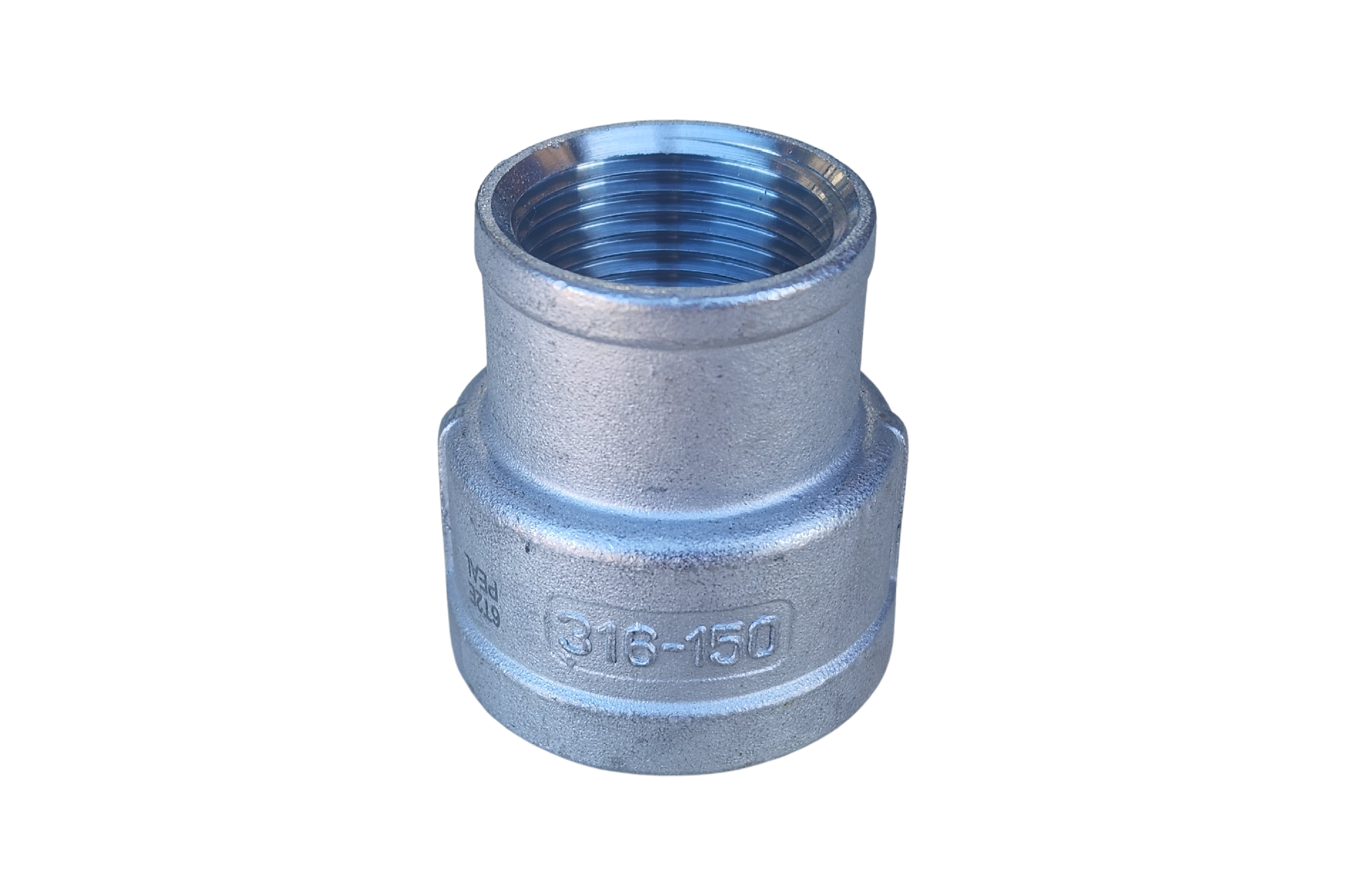 316 STAINLESS STEEL REDUCING SOCKET BSP