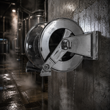 Ramex Stainless Steel Spring Rewind Hose Reel