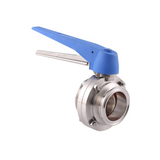 Tri-Clamp Premium Butterfly Valve - Squeeze Trigger | 304 Stainless