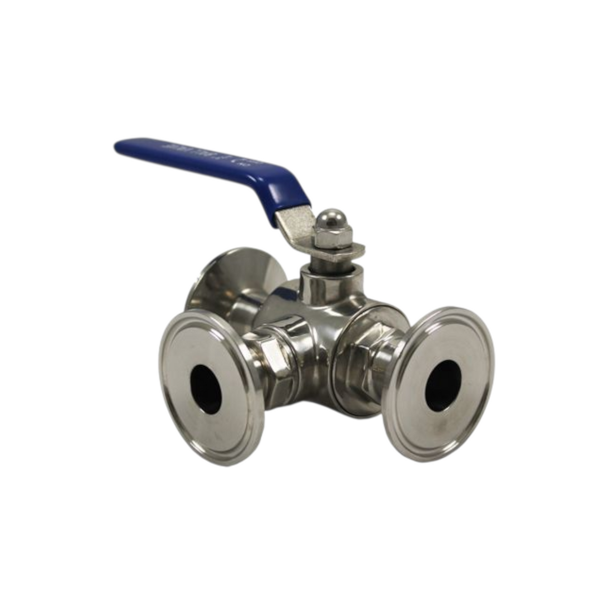 Tri-Clamp 3-Way Ball Valve (T-Port) | 304 Stainless Steel
