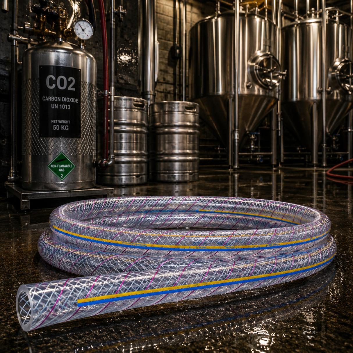 Barfell TMPII Clear Multipurpose Food & Air Hose - AS2070 Food Contact Rated